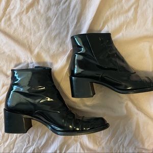 PRADA | 1990’s Black Ankle Boots